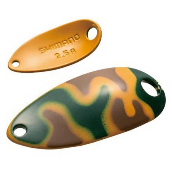 SHIMANO CARDIFF ROLL SWIMMER CE 1.5g Mustard Green Camo