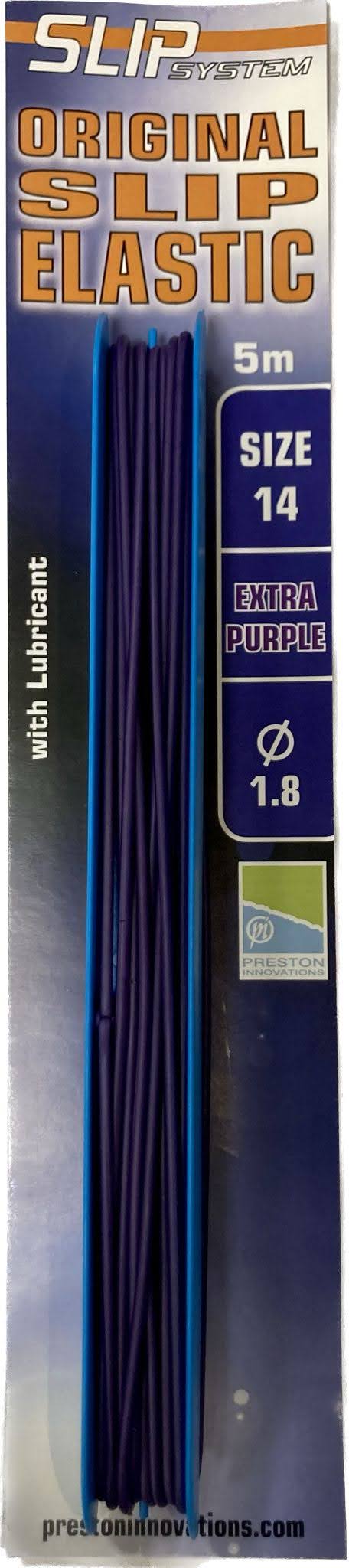 PRESTON SLIP ELASTIC Ø1,8mm  - EXTRA PURPLE #14