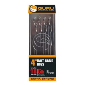GURU - BAIT BANDS READY RIG 4" (0.17/size 18)