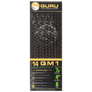GURU - QM1 STANDARD HAIR 4" Size 14 (0.19mm)