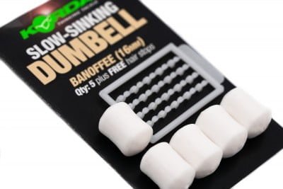 KORDA SLOW SINKING DUMBELL BANOFFEE (16mm)