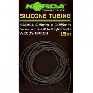 KORDA SILICONE TUBE 0,5mm GREEN