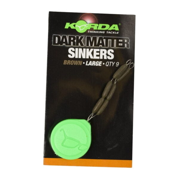 KORDA SINKERS LARGE GRAVEL BROWN