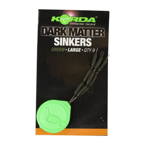 KORDA SINKERS LARGE WEED GREEN