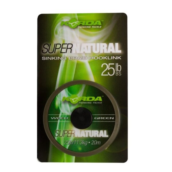 KORDA SUPER NATURAL 25lb - WEEDY GREEN