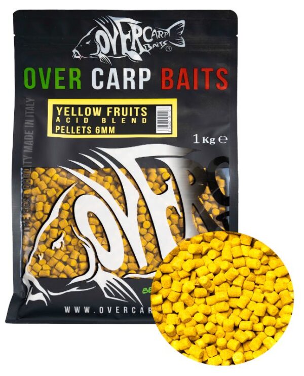 YELLOW FRUITS ACID BLEND PELLETS 6MM 1KG