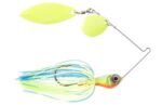 ELITELURE CFS SPINNERBAIT TANDEM WILLOW COLORADO C.B. Blueback Chart