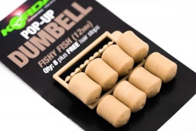 KORDA - POP-UP DUMBELL FISHY FISH (9mm) - 8 pcs