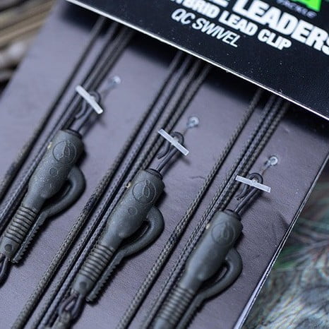 KORDA LEADCORE LEADER HYBRID QC SWIVEL Gravel