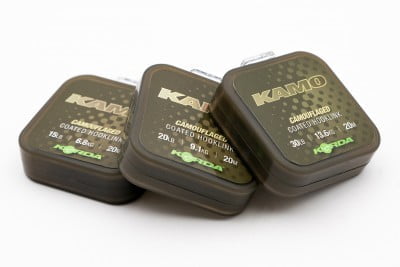 KORDA KAMO COATED HOOKLINK 20lb