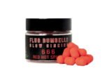 666 RED HOT SPICE FLUO DUMBELLS SLOW SINKING 7x11MM