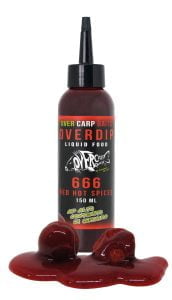 666  RED HOT SPICES OVERDIP LIQUID FOOD 150ML