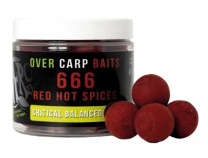 666 RED HOT SPICES HOOKBAITS CRITICAL BALANCED 20MM