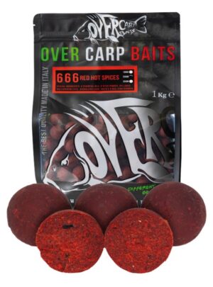 666 RED HOT SPICES BOILIES AFFONDANTE 16MM 1KG