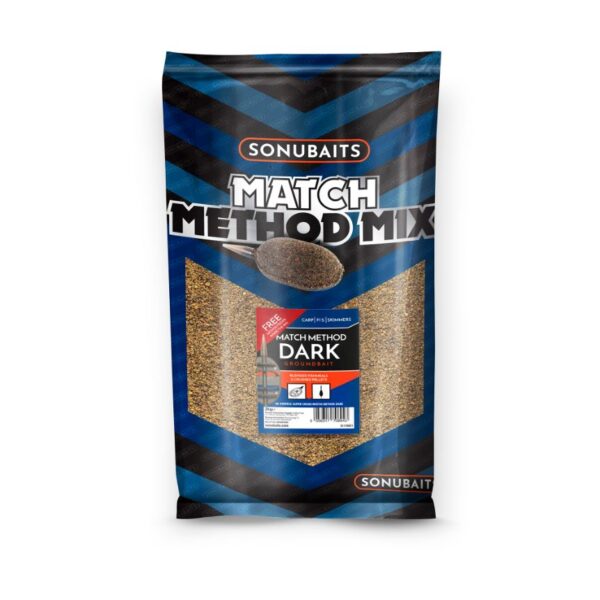 SONUBAITS MATCH METHOD DARK (2kg) GROUNDBAIT