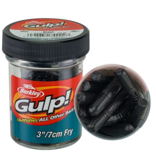 BERKLEY GULP 3" FRY BLACK