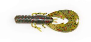 X ZONE LURES MUSCLE BACK FINESSE CRAW 3,25'' WATERMELON RED FLK