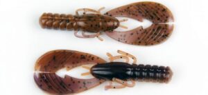 X ZONE LURES MUSCLE BACK FINESSE CRAW 3,25'' BAMA CRAW  PEANUT BUTTER AND JELLY
