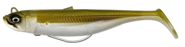 SAVAGE MINNOW WEEDLESS 10CM 16G SINKING KAHKI 2+1