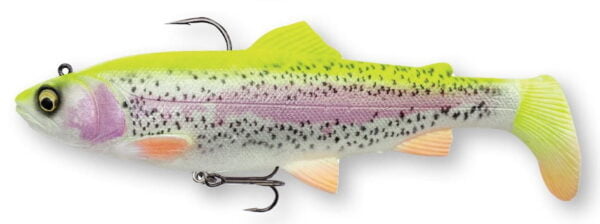 SAVAGE GEAR 4D TROUT RATTLE SHAD 17CM 80G 01- SINKING LEMON TROUT