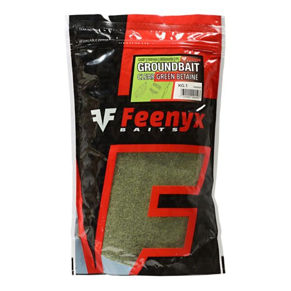 FEENYX GROUNDBAIT CLEAR GREEN BETAINE 1 Kg