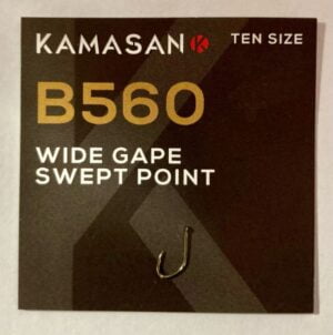 KAMASAN B560 WIDE GAPE SWEPT POINT