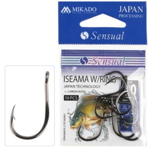 MIKADO SENSUAL ISEAMA WITH RING sz1/0 BLACK pz10