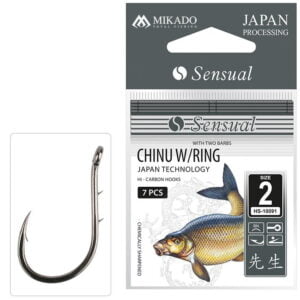 MIKADO SENSUAL CHINU W/R WITH BARBS sz2 BLACK pz7