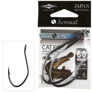 MIKADO HOOK SENSUAL CAT FISH 4/0BN 2PCS