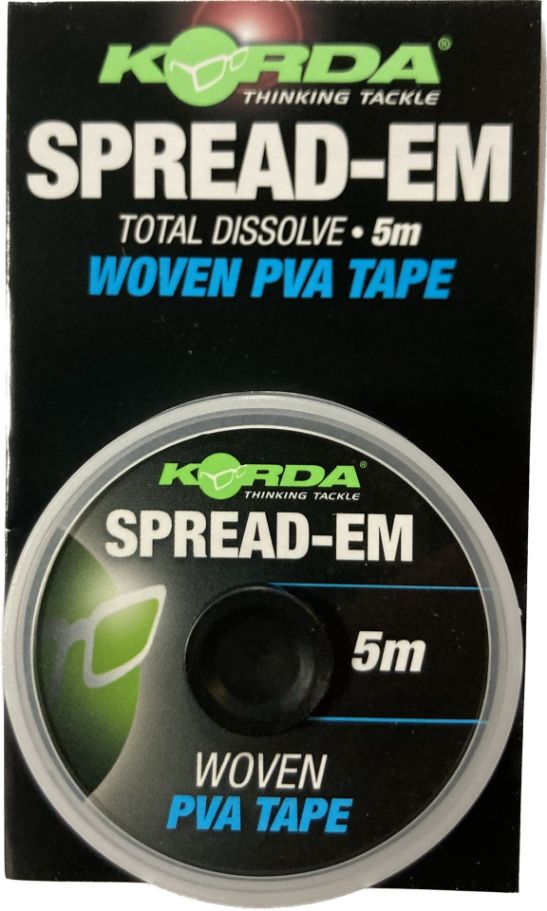 KORDA PVA TAPE 5m SPOOL SPREAD-EM