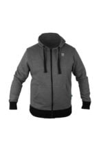 PRESTON FELPA GREY ZIP HOODIE