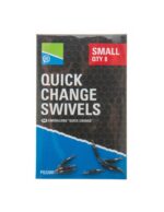 PRESTON QUICK CHANGE SWIVELS - SMALL