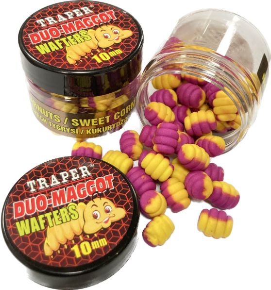 TRAPER DUO-MAGGOT WAFTERS TIGERNUT/SWEETCORN 10mm