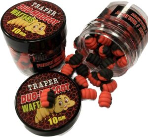 TRAPER DUO-MAGGOT WAFTERS FRESH STRAWBERRY/HALIBUT 10mm
