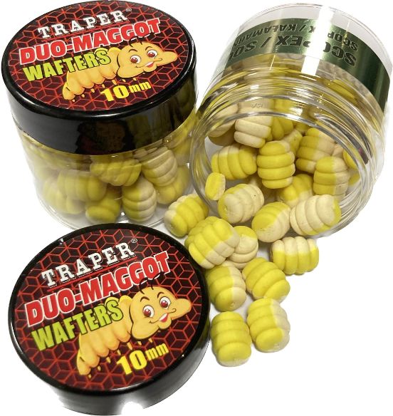 TRAPER DUO-MAGGOT WAFTERS SCOPEX/SQUID 10mm