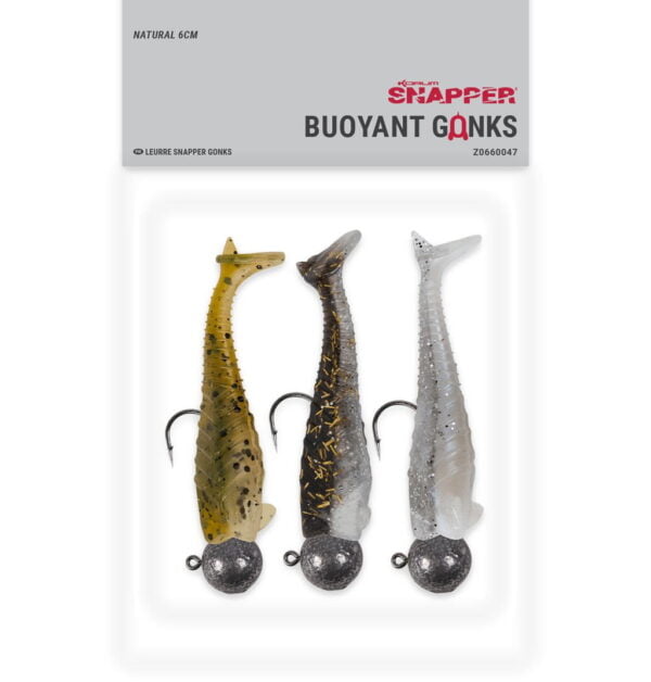 SNAPPER BUOYANT GONKS NATURAL 6cm