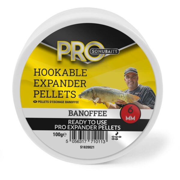 SONUBAITS HOOKABLE EXPANDER PELLETS BANOFFEE