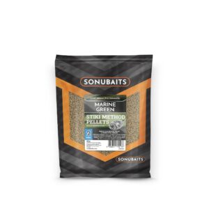 SONUBAITS MARINE GREEN STIKI METHOD PELLETS 2mm (650gr)