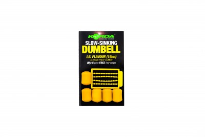 KORDA - SLOW SINKING DUMBELL IB (16mm) - 5 pcs