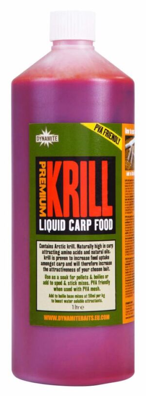 DYNAMITE PREMIUM KRILL LIQUID CARP FOOD 1lt