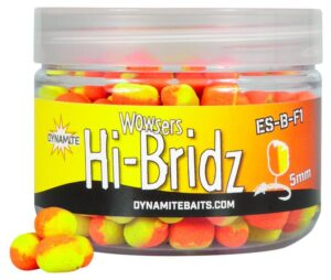 DYNAMITE WOWSERS HI-BRIDZ WAFTERS Yellow & Orange 5mm