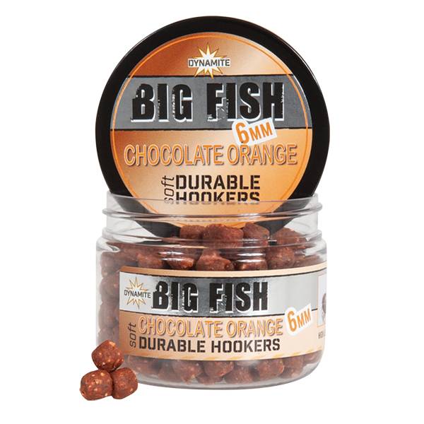 DYNAMITE CHOCOLATE ORANGE DURABLE HOOKERS PELLETS 6mm