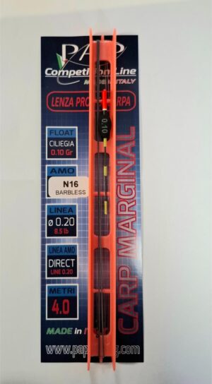 PAP LENZE PRONTO PESCA CARP MARGINAL