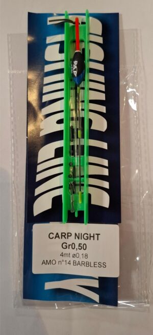 PAP LENZE PRONTO PESCA CARP NIGHT
