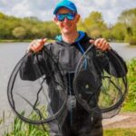 PRESTON CARBON F1 LATEX LANDING NET 18"