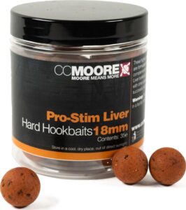 CC MOORE PRO-STIM LIVER HARD HOOKBAITS 18mm