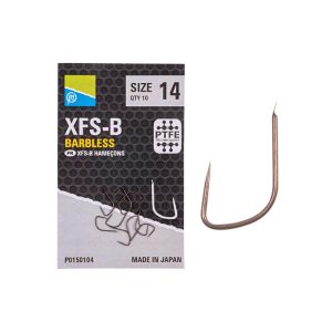 PRESTON XFS-B SPADE END BARBLESS