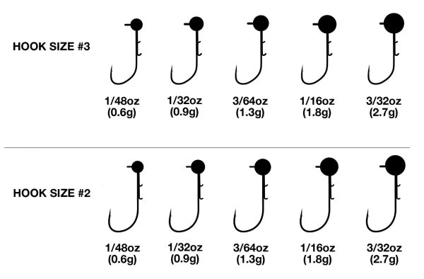 RYUGI VESPA FINESSE JIG HEAD