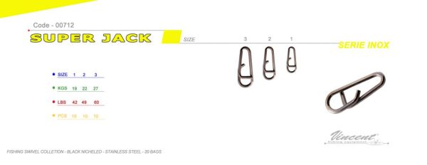 VINCENT SUPER JACK INOX