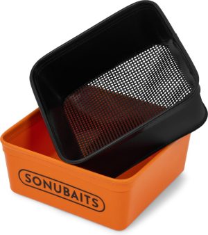 SONUBAITS EVA BAIT TUB & STRAINER SET LARGE 5L